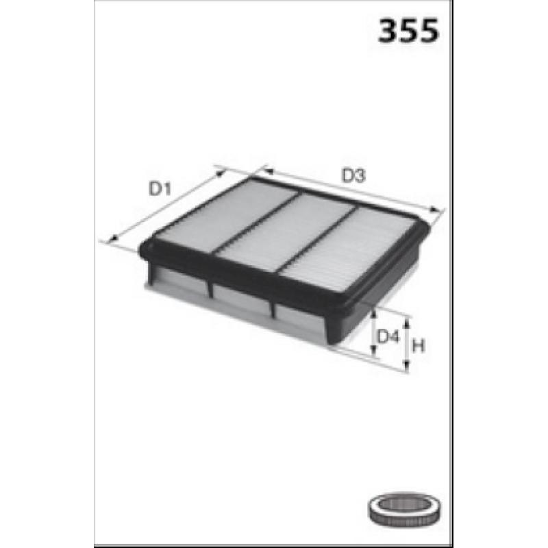 Filtre à air MECAFILTER ELP9601 - Visuel 1