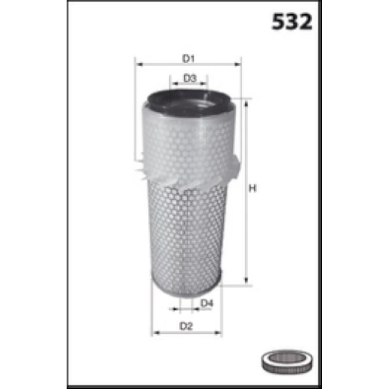 Filtre à air MECAFILTER FA3451 - Visuel 1