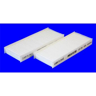 Filtre, air de l'habitacle MECAFILTER JLR7102