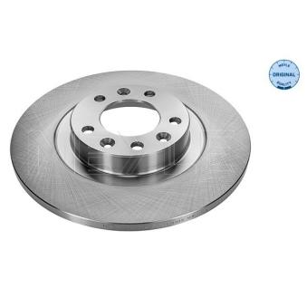 Jeu de 2 disques de frein arrière MEYLE 11-15 523 0015