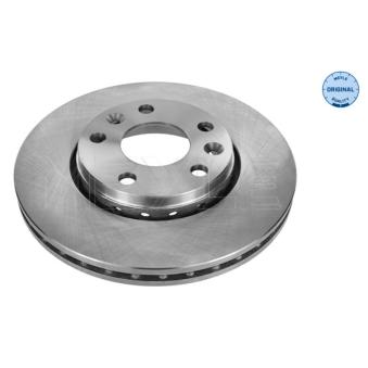 Jeu de 2 disques de frein avant MEYLE 16-15 521 0040