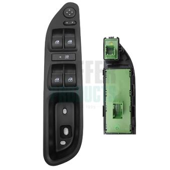 Interrupteur, lève-vitre avant gauche HOFFER 2106279