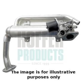 Radiateur, réaspiration des gaz d'échappement HOFFER 7518346E