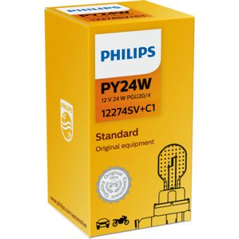 Ampoule, feu clignotant PHILIPS 12274SV+C1