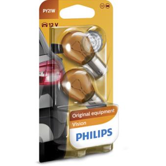 Lot de 2 ampoules, feu clignotant PHILIPS 12496NAB2