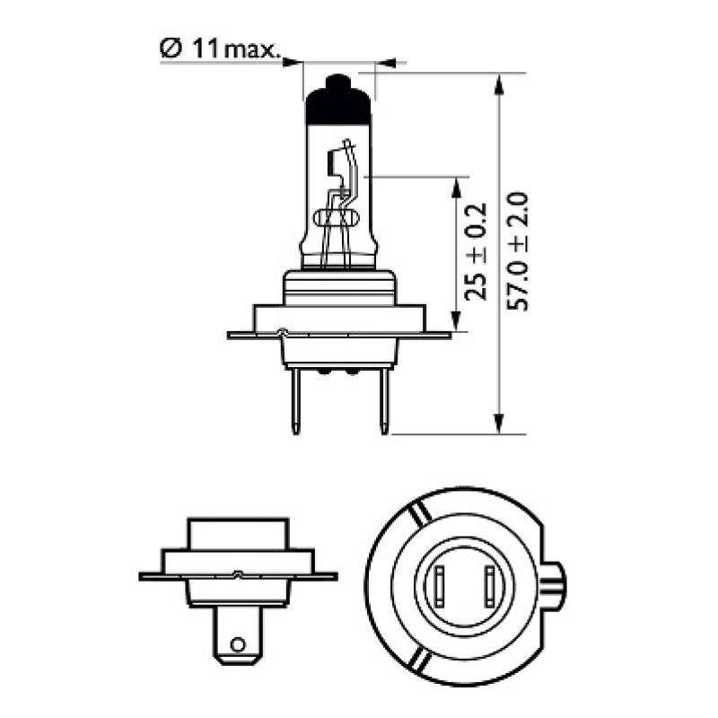 Ampoule, projecteur longue portée PHILIPS 12972PRB1 - Visuel 2