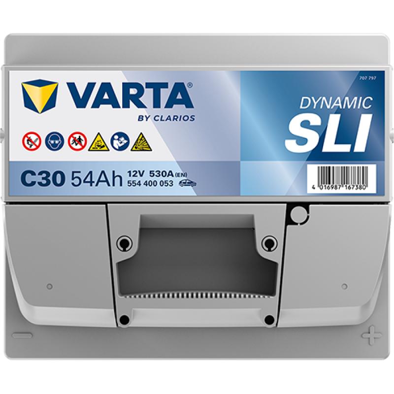 Batterie de démarrage VARTA 554400053K262 - Visuel 3