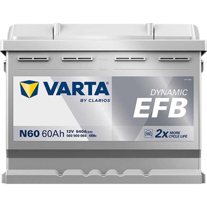 Batterie de démarrage Start & Stop VARTA 560500064K262 - Visuel 2