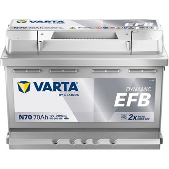 Batterie de démarrage Start & Stop VARTA 570500076K262