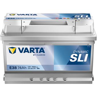 Batterie de démarrage VARTA 574402075K262