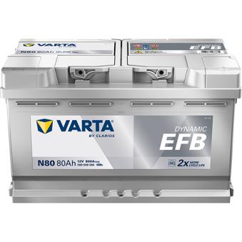 Batterie de démarrage Start & Stop VARTA 580500080K262