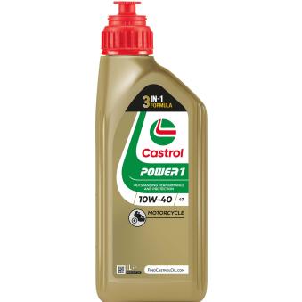 Huile moto 10W-40 POWER1 4T – 1L CASTROL 15F5A0
