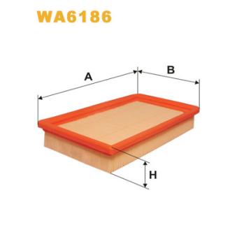 Filtre à air WIX FILTERS WA6186