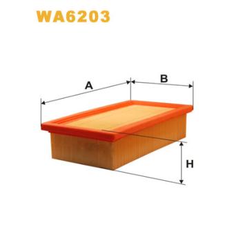 Filtre à air WIX FILTERS WA6203