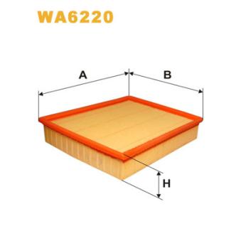 Filtre à air WIX FILTERS WA6220