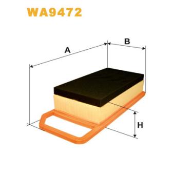 Filtre à air WIX FILTERS WA9472