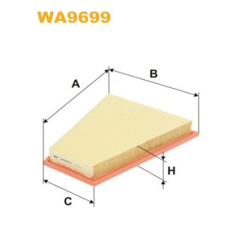 Filtre à air WIX FILTERS