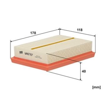 Filtre à air WIX FILTERS