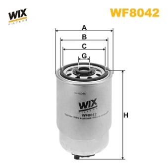 Filtre à carburant WIX FILTERS