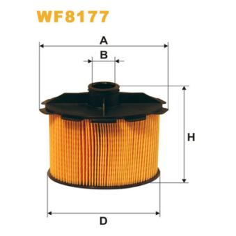 Filtre à carburant WIX FILTERS WF8177