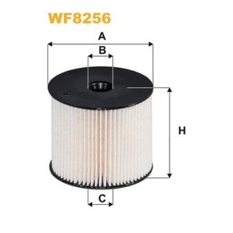 Filtre à carburant WIX FILTERS WF8256