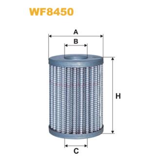 Filtre à carburant WIX FILTERS WF8450
