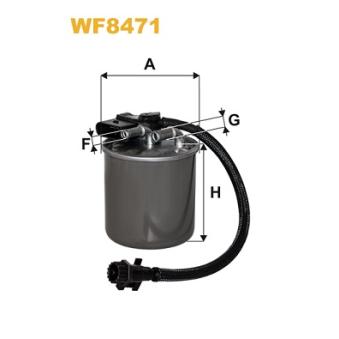 Filtre à carburant WIX FILTERS