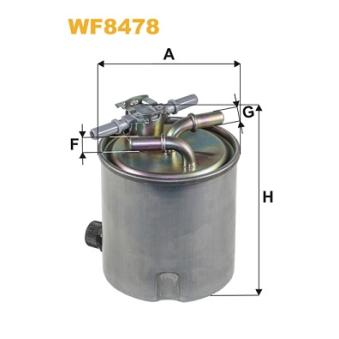 Filtre à carburant WIX FILTERS