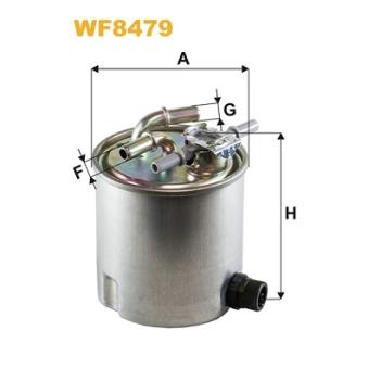 Filtre à carburant WIX FILTERS