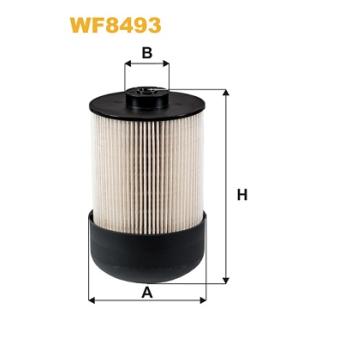 Filtre à carburant WIX FILTERS WF8493
