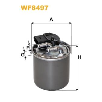 Filtre à carburant WIX FILTERS