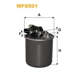 Filtre à carburant WIX FILTERS