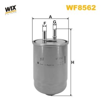 Filtre à carburant WIX FILTERS WF8562