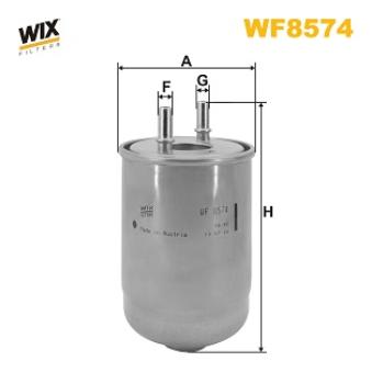 Filtre à carburant WIX FILTERS WF8574