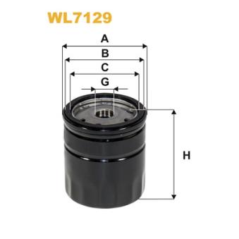 Filtre à huile WIX FILTERS