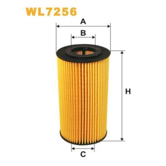 Filtre à huile WIX FILTERS WL7256