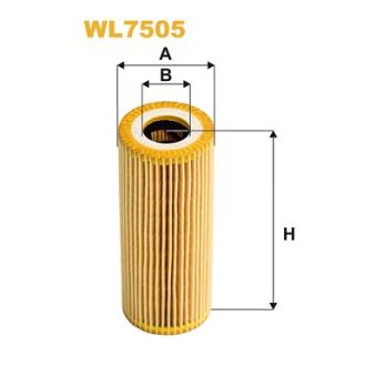 Filtre à huile WIX FILTERS WL7505