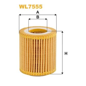 Filtre à huile WIX FILTERS WL7555