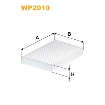Filtre, air de l'habitacle WIX FILTERS WP2010