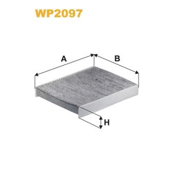 Filtre, air de l'habitacle WIX FILTERS