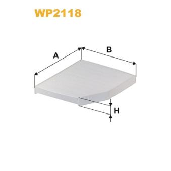Filtre, air de l'habitacle WIX FILTERS