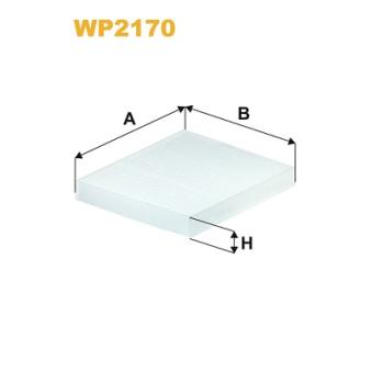 Filtre, air de l'habitacle WIX FILTERS