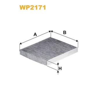 Filtre, air de l'habitacle WIX FILTERS