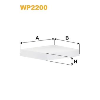 Filtre, air de l'habitacle WIX FILTERS
