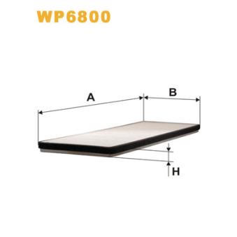 Filtre, air de l'habitacle WIX FILTERS