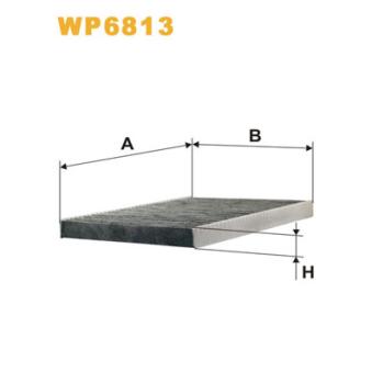 Filtre, air de l'habitacle WIX FILTERS