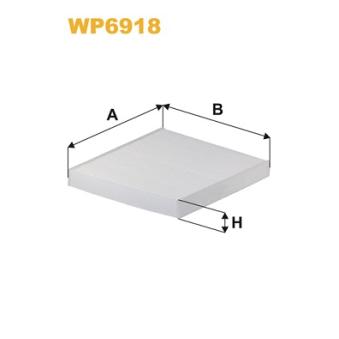 Filtre, air de l'habitacle WIX FILTERS