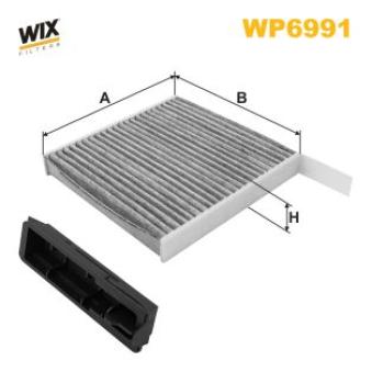 Filtre, air de l'habitacle WIX FILTERS WP6991