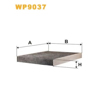 Filtre, air de l'habitacle WIX FILTERS