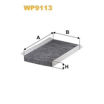 Filtre, air de l'habitacle WIX FILTERS WP9113